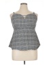 Torrid Gray Sleeveless Blouse Size 1X Plus (1) - photo 1
