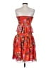 WAYF 100% Polyester Floral Red Casual Dress Size XS - photo 2