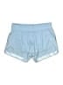 Athleta Metallic Blue Athletic Shorts Size M - photo 1