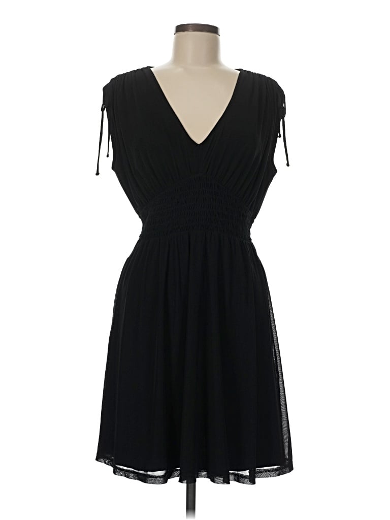 Pre-owned Luxe Cocktail Dress In Black