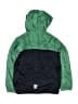 Lands' End 100% Nylon Color Block Green Windbreaker Size L (kids) - photo 2