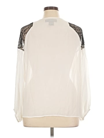 Kardashian Kollection Long Sleeve Blouse (view 2)