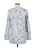 J.Jill Floral Silver Pullover Sweater Size M - photo 2
