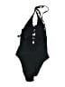 Aerie Solid Black One Piece Swimsuit Size M - photo 2
