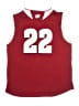 Adidas 100% Polyester Red Sleeveless Jersey Size L (youth) - photo 2