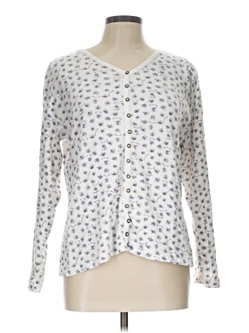 St. John's Bay Long Sleeve Henley (view 1)