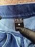 Hue Color Block Blue Jeggings Size M - photo 4