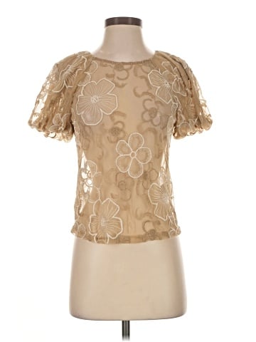 Laundry by Shelli Segal Short Sleeve Blouse (view 1)