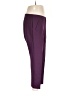Chico's Solid Purple Active Pants Size L - photo 4