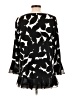 Alfani Black 3/4 Sleeve Blouse Size L - photo 2