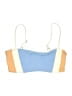 L Space Color Block Blue Swimsuit Top Size M - photo 1