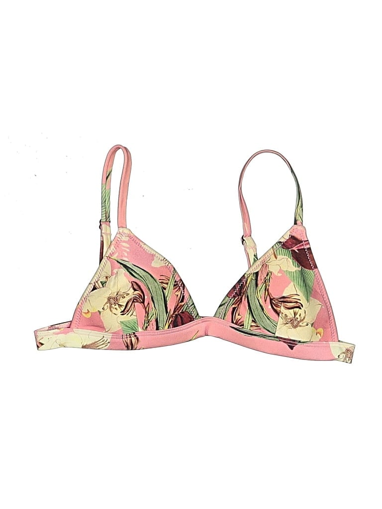 Pre-owned Triangl Swimsuit Top Pink Swimwear