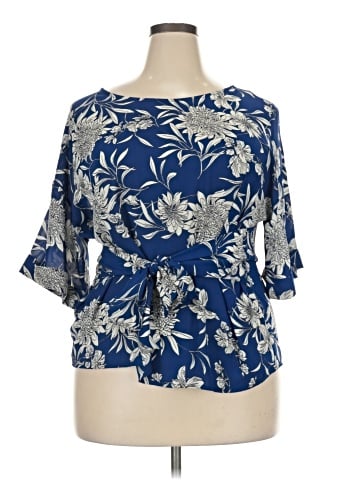 West Kei Short Sleeve Blouse (view 1)