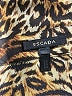 Escada Animal Print Gold Long Sleeve Blouse Size EU 36 / US 6 - photo 7
