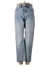 Zara Hearts Blue Jeans Size 00 - photo 1