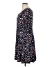 Connected Apparel Polka Dots Blue Casual Dress Size 14 - photo 5