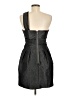 BCBGMAXAZRIA 100% Polyester Metallic Black Cocktail Dress Size 8 - photo 2