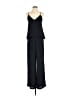 Eight Sixty Solid Black Jumpsuit Size M - photo 1