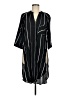 Lipslide 100% Polyester Stripes Black Casual Dress Size M - photo 1