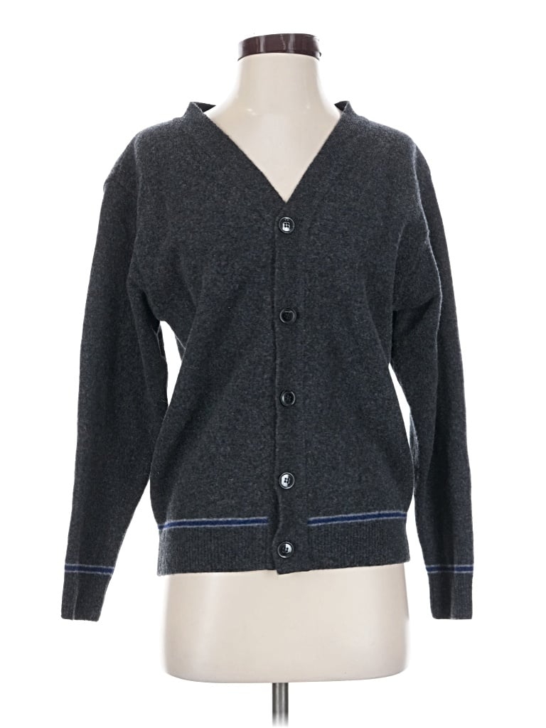 Pre-owned Harry Potter Wool Cardigan Sweater In Blue
