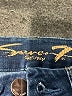 Seven7 Solid Blue Jeans Size 8 - photo 7