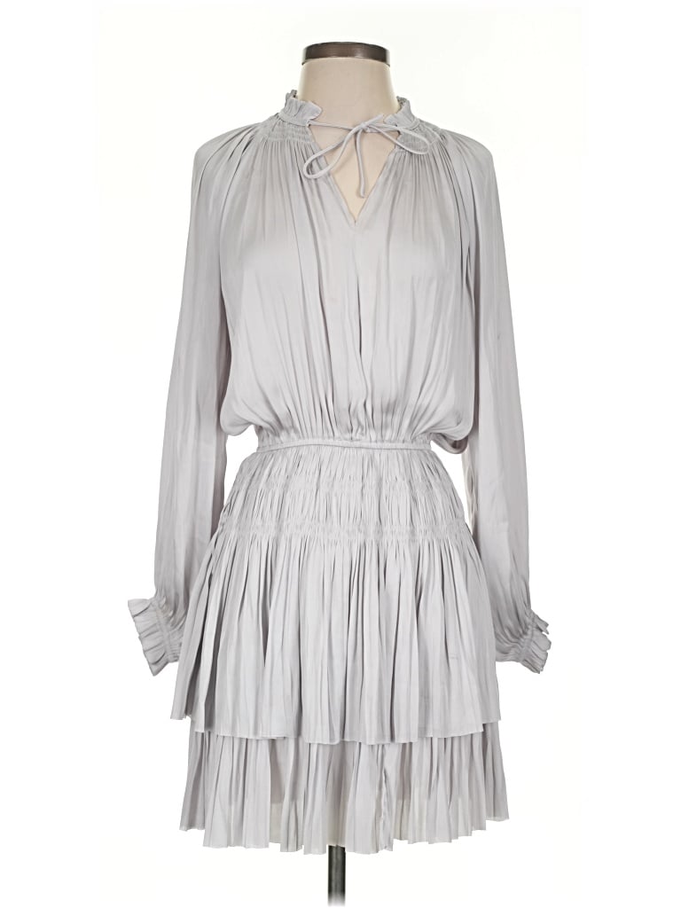 Pre-owned Reset Casual Dress In Gray