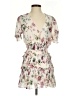 Olivaceous 100% Polyester Floral Ivory Cocktail Dress Size S - photo 1