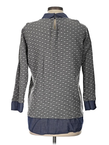 Ann Taylor Factory Long Sleeve Blouse (view 2)