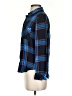 Rails 100% Rayon Plaid Blue Long Sleeve Button-Down Shirt Size S - photo 5