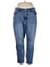 Old Navy Solid Blue Jeans Size 16 - photo 1