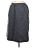 Pendleton 100% Virgin Wool Chevron-herringbone Gray Wool Skirt Size M - photo 1