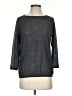 Athleta 100% Polyester Gray 3/4 Sleeve Top Size S - photo 1