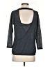 Athleta 100% Polyester Gray 3/4 Sleeve Top Size S - photo 2