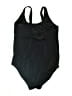 Amazon Essentials Solid Black One Piece Swimsuit Size XL - photo 2