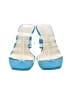 Betsey Johnson Color Block Blue Sandals Size 9 - photo 2