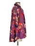 Unbranded 100% Polyester Print Purple 3/4 Sleeve Blouse Size 1 - photo 4