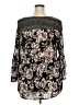 Cato 100% Rayon Black 3/4 Sleeve Blouse Size 22 - photo 2