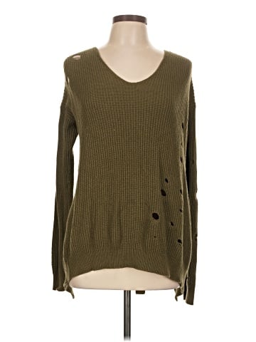 Aqua Pullover Sweater (view 1)