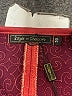 Assorted Brands Damask Solid Red Vest Size EU 50 / US 18-20 - photo 6