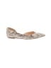 J.Crew Animal Print Ivory Flats Size 7 - photo 1