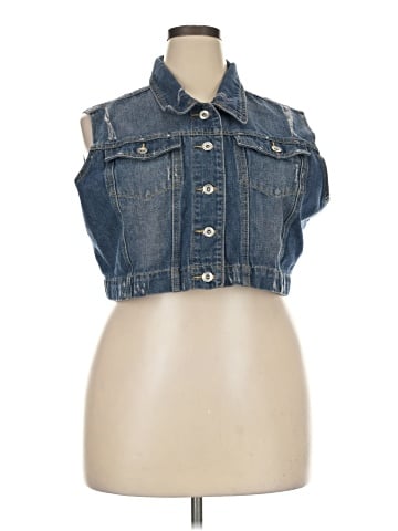 Roommates Denim Vest (view 1)