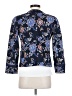 Ann Taylor LOFT Print Blue Jacket Size 2 - photo 2