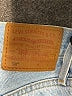 Levi's 100% Cotton Blue Denim Shorts Size 28 waist - photo 3