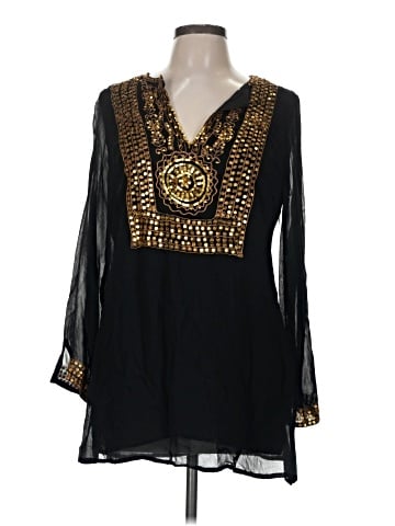 Soft Surroundings Long Sleeve Blouse (view 1)