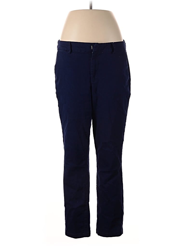 Pre-owned Just Fab Casual Pants In Blue