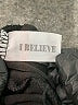 I Believe Solid Black Active Pants Size 2X - photo 4