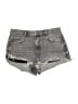Zara Gray Denim Shorts Size 10 - photo 1