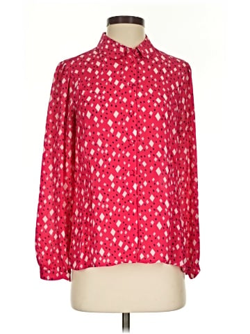 Tocca 3/4 Sleeve Silk Top (view 1)