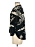 Volcom 100% Viscose Tropical Black Short Sleeve Blouse Size M - photo 5