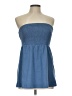 Shein Blue Sleeveless Top Size L - photo 1